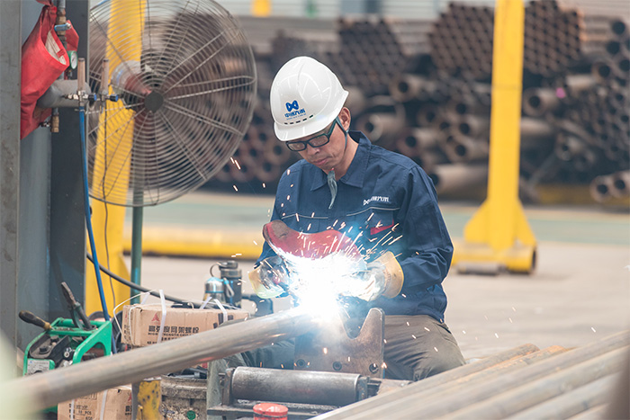 永康网架焊接车间
